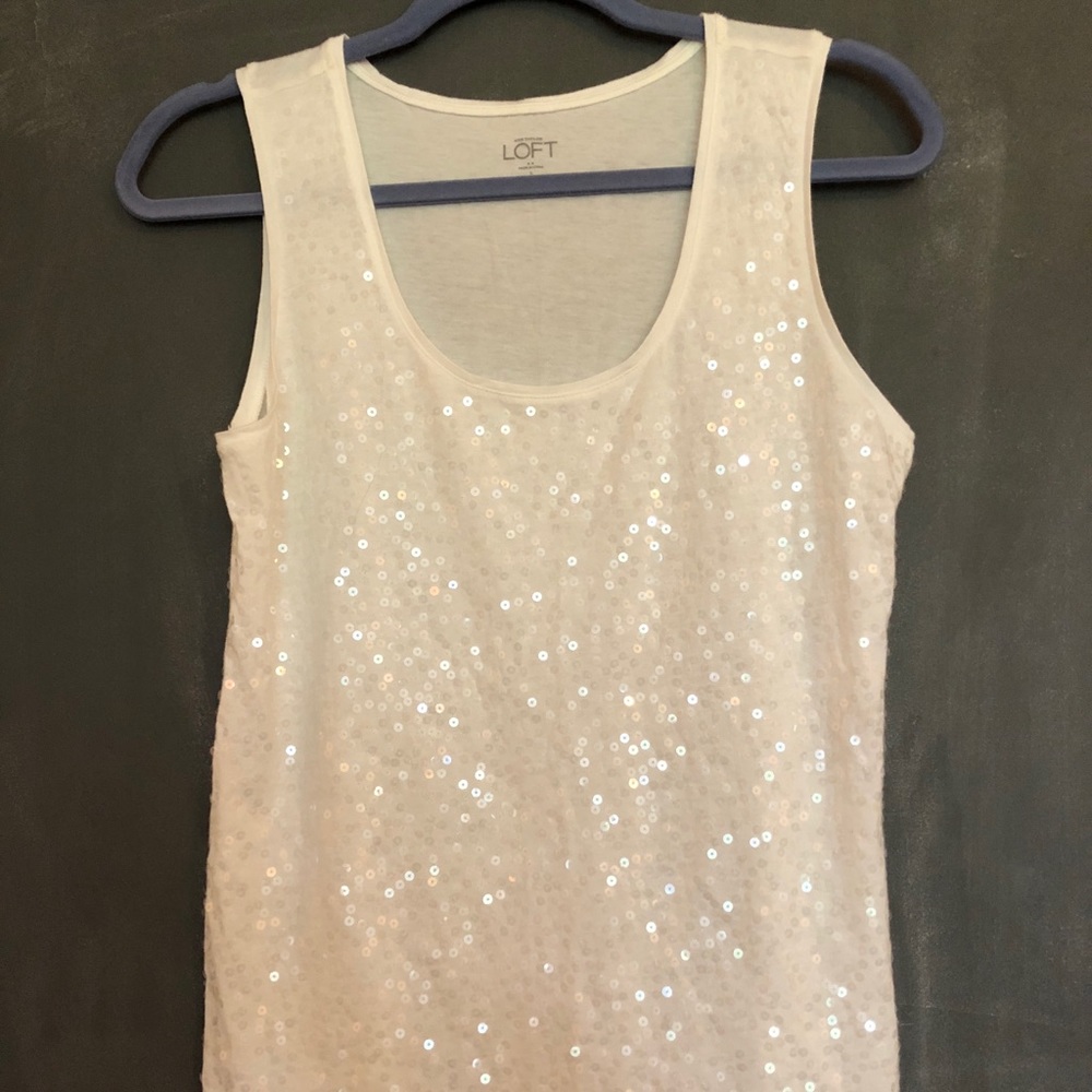Loft sequin tank